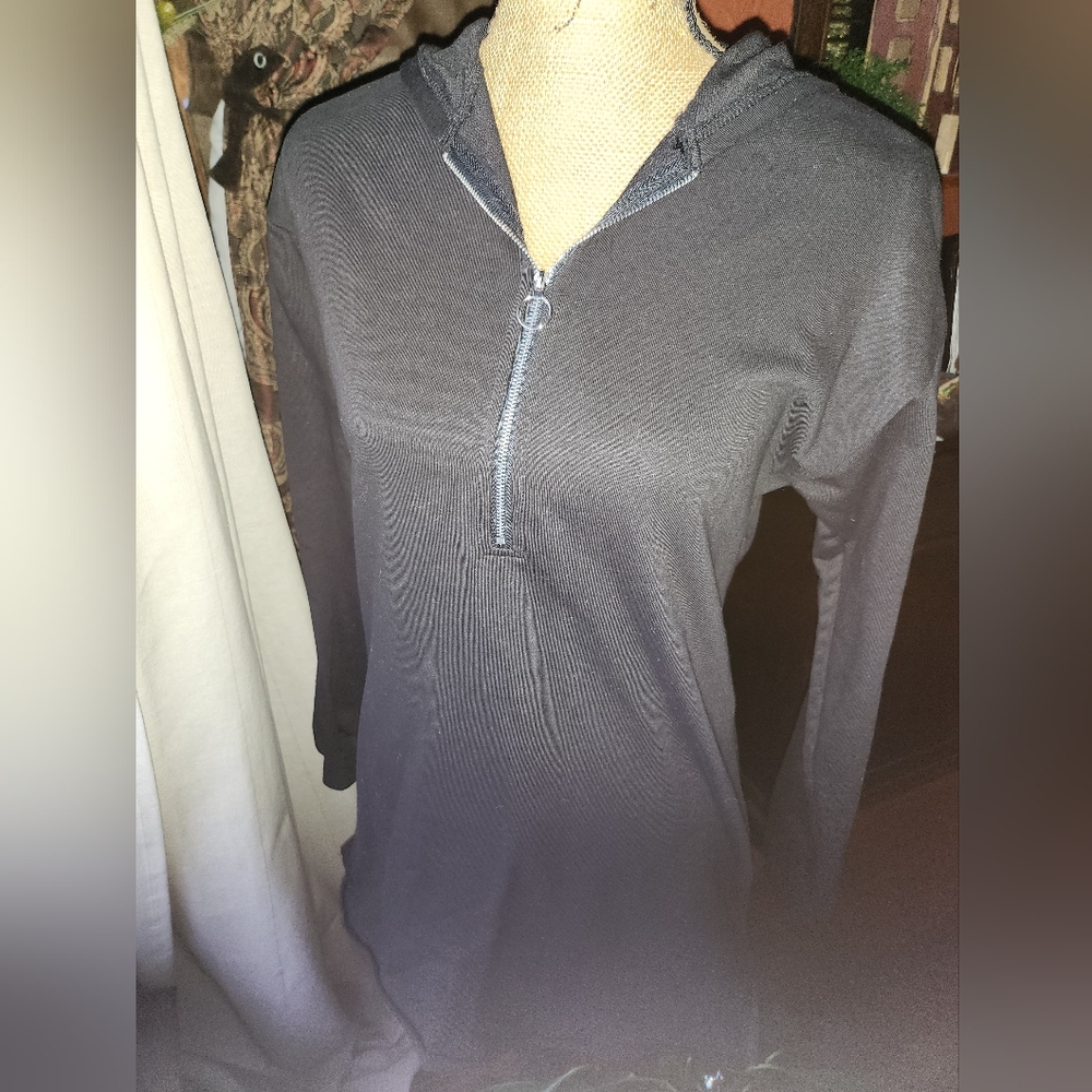 by the way Quarter Zip-Up Dress